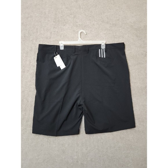 adidas Climalite 10.5 inch Performance Golf Shorts Mens 52 Black Lightweight NEW - Picture 5 of 9